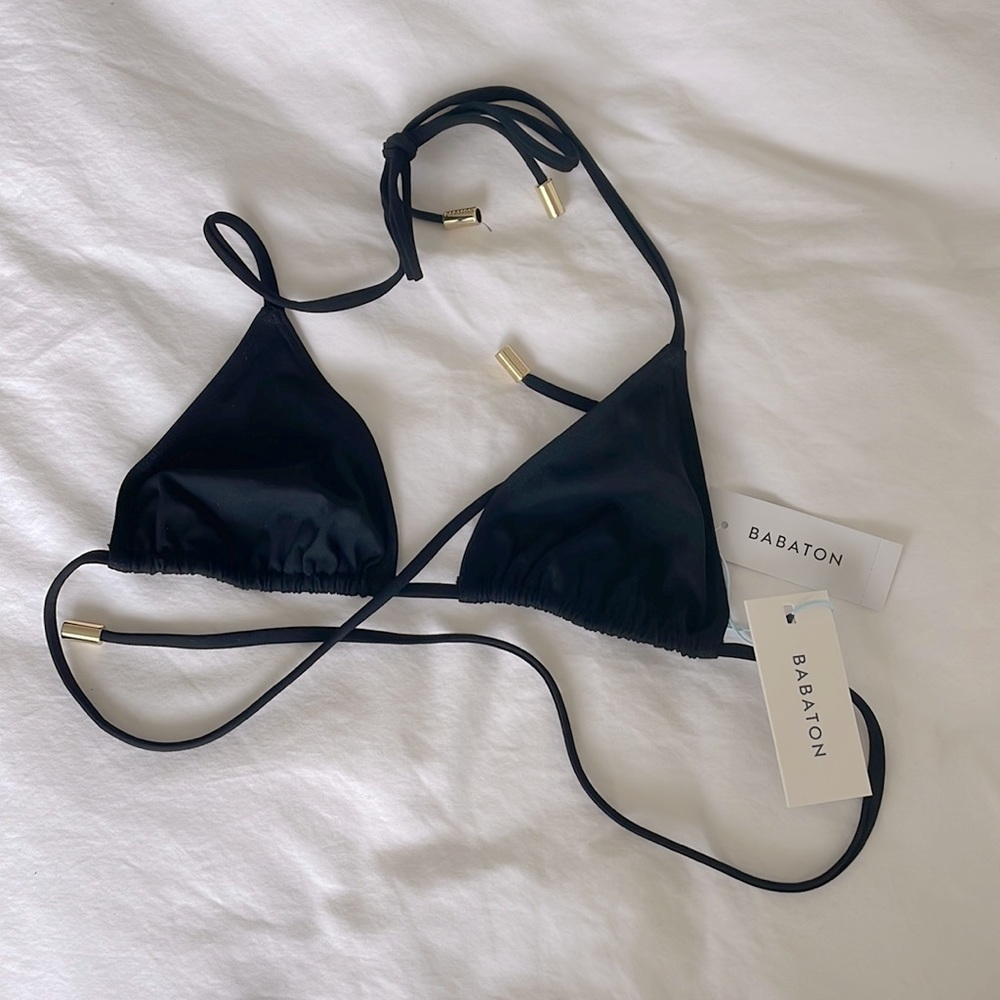 NWT ARITZIA BABATON STRING BIKINI TOP